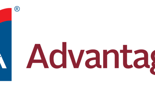 GSA Advantage! logo featuring a stylized American flag and the text "GSA Advantage!" in blue and red on a light background, representing products available through the ATP contract.